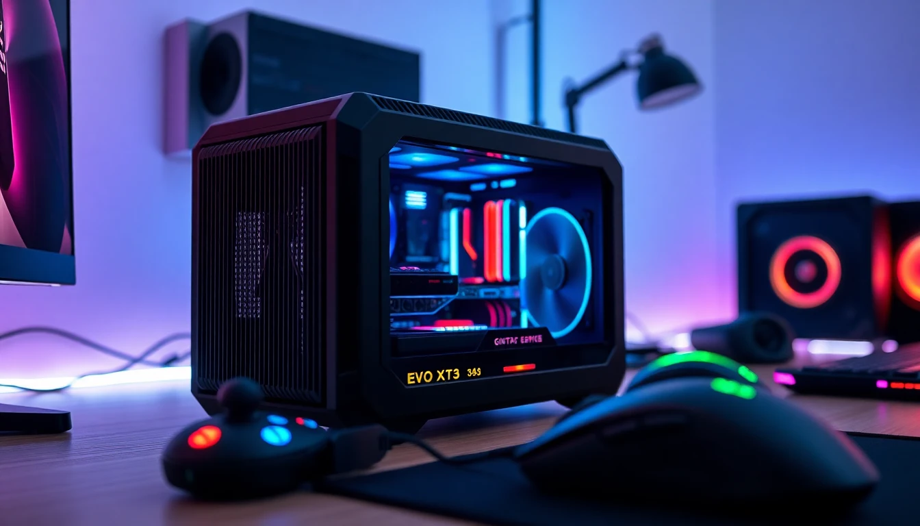 Mini PC para IA GMKtec EVO X-3 vira máquina gamer com SteamO